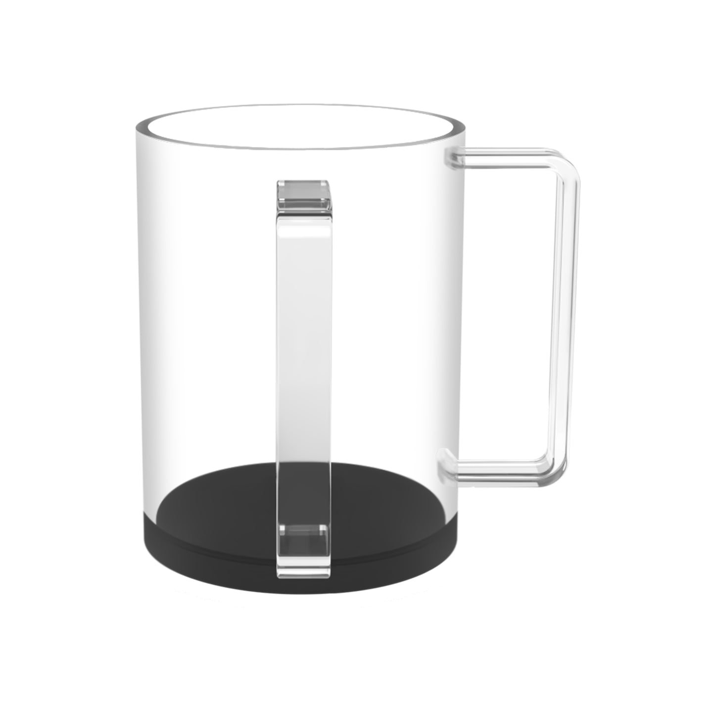 Black Lucite Wash Cup