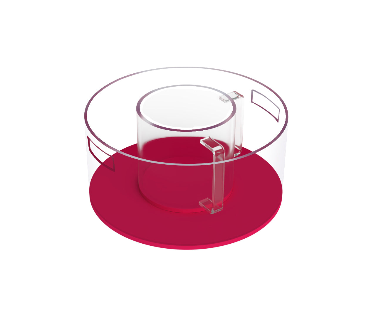 Lucite Children's Negel Vasser - Pink